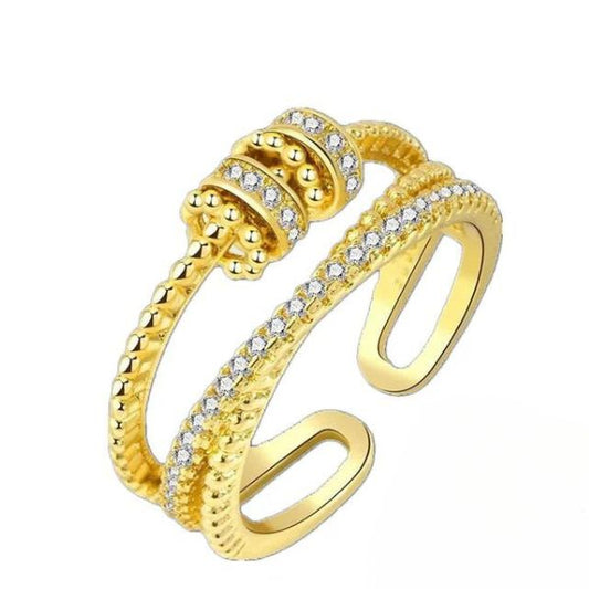 -20% Zirkonia Ring  Stella Brillante Jewellery Goldene Tochter Veränderbar 