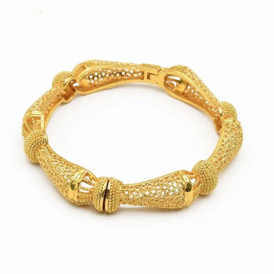 -20% Elegance Armband Goldene Essenz-Armreifen Stella Brillante Jewellery   