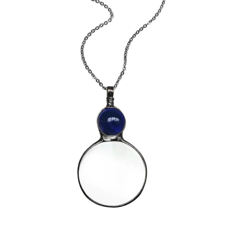 Lesebrille Halskette Halsketten Stella Brillante Jewellery Blau  