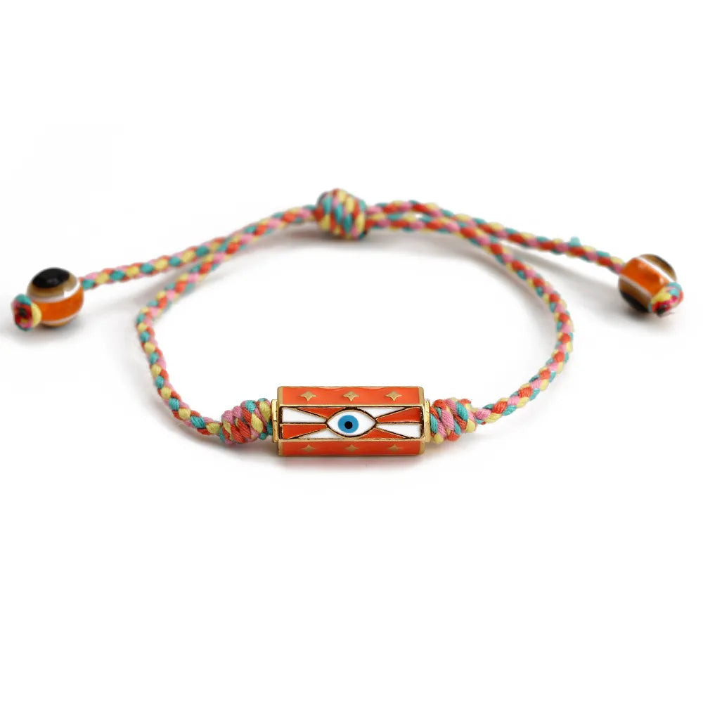 -30% Nazar-Armband Verstellbares türkisches Böses-Auge-Armband Stella Brillante Jewellery Orange  