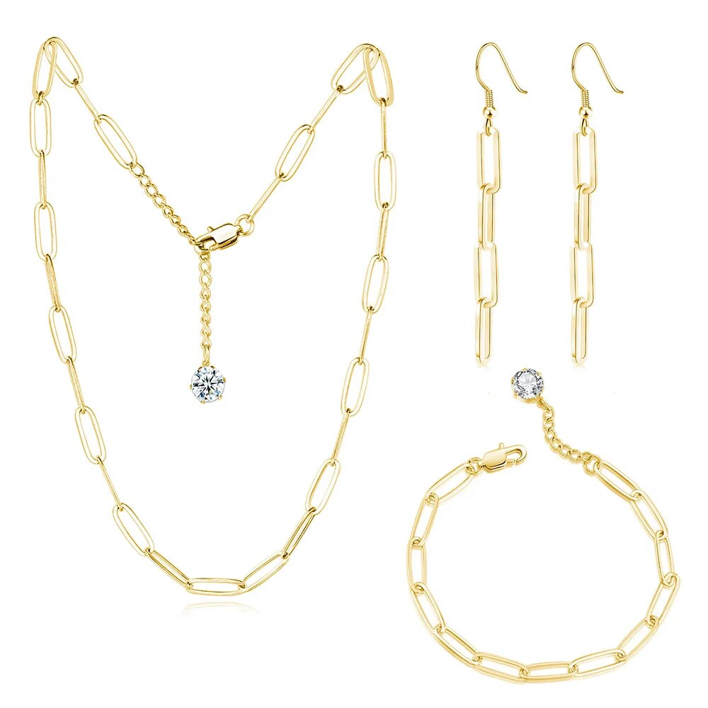 Schmuckset Jewelry Sets Stella Brillante Jewellery Gold  