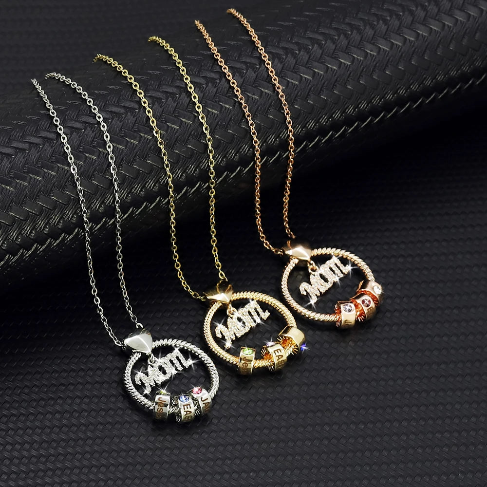 -20% Personalisierte Mama Namenskette Geburtsstein-Halskette Stella Brillante Jewellery   