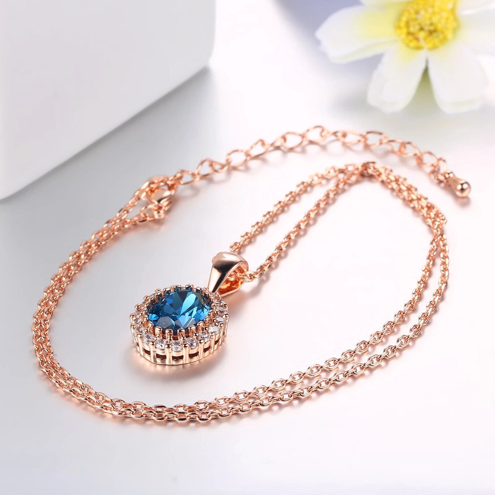 Rose Gold Schmuck-Set Jewelry Sets Stella Brillante Jewellery   