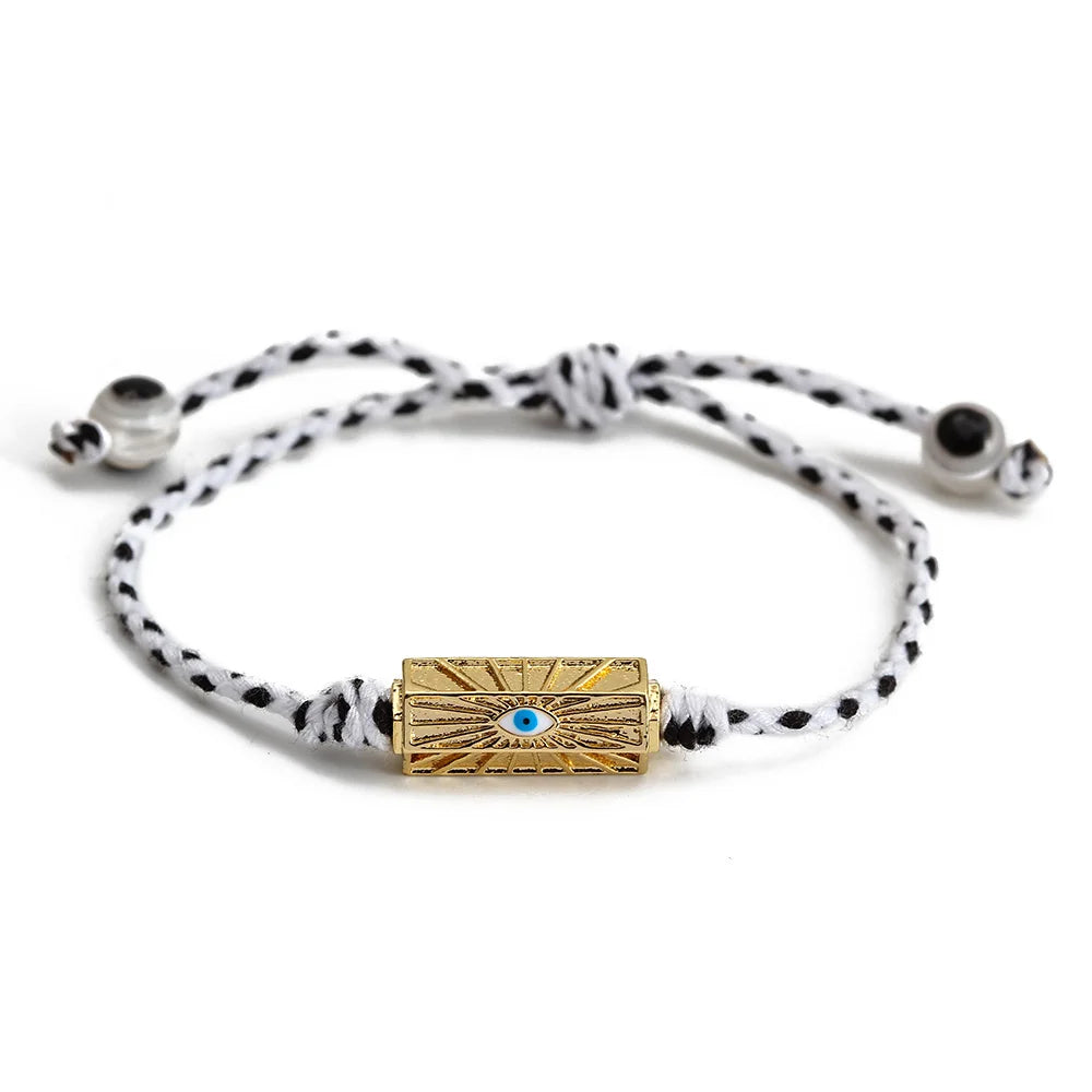 -30% Nazar-Armband Verstellbares türkisches Böses-Auge-Armband Stella Brillante Jewellery Gold  