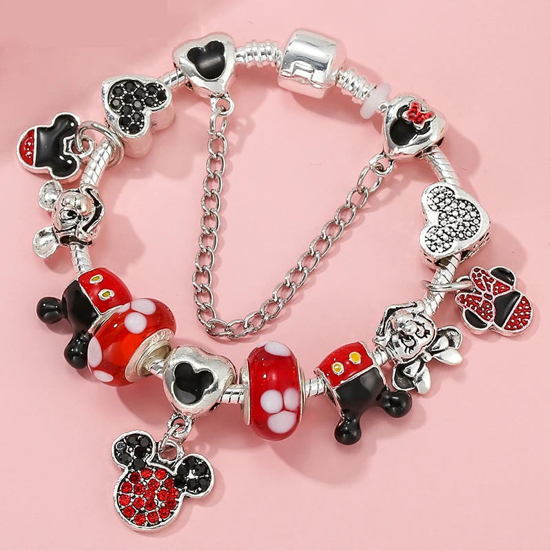 -20% Mickey Minnie Armband Mickey Minnie Armband Stella Brillante Jewellery A 16cm 