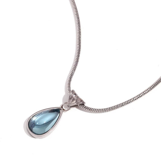 -20% AquaGem Halskette Necklaces Stella Brillante Jewellery Silber  