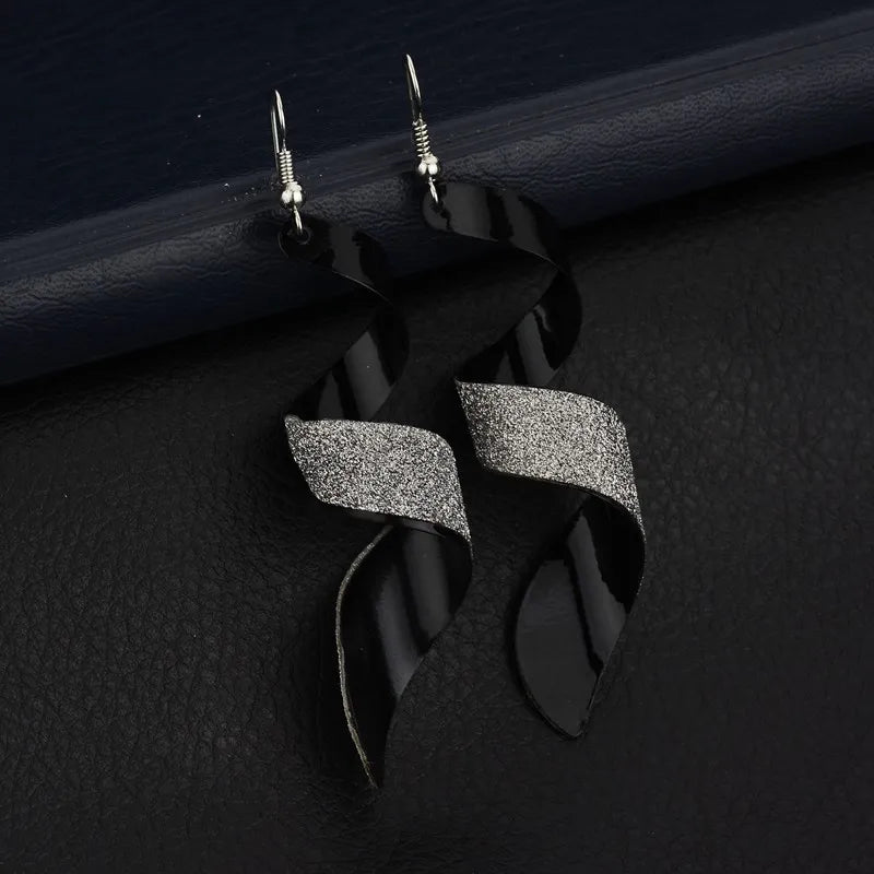 Glamour Glitz Ohrringe Earrings Stella Brillante Jewellery Schwarz  