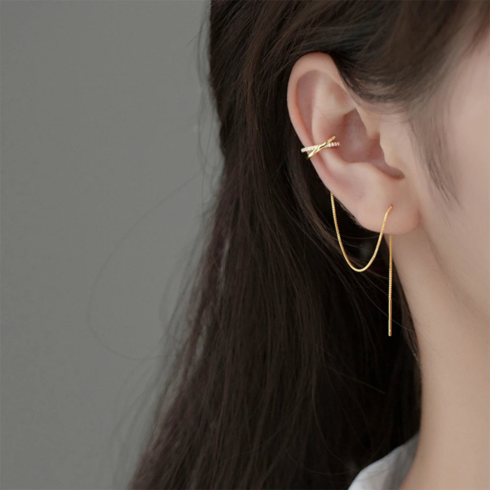 -20% Earcuff - Ohrklemme Ohrringe Stella Brillante Jewellery Gold  