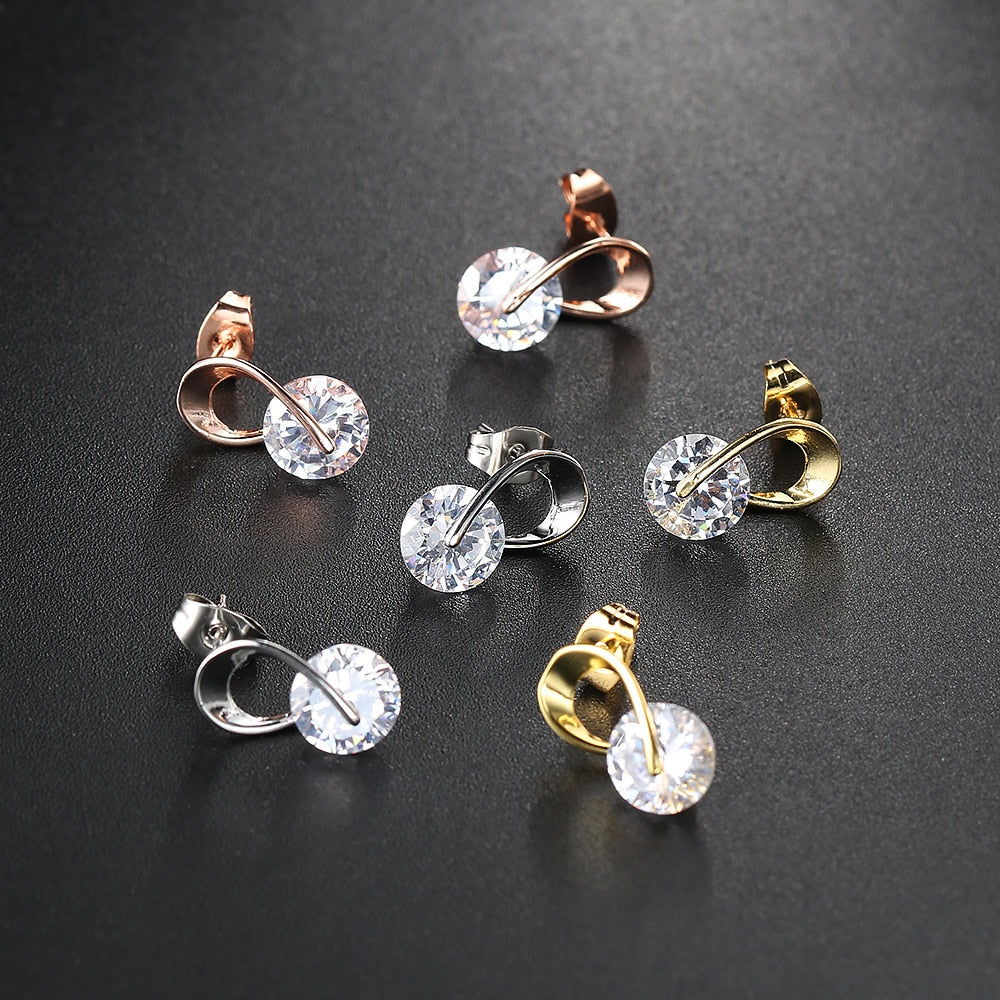 Cubic Zirkonia Ohrringe 0 Stella Brillante Jewellery   