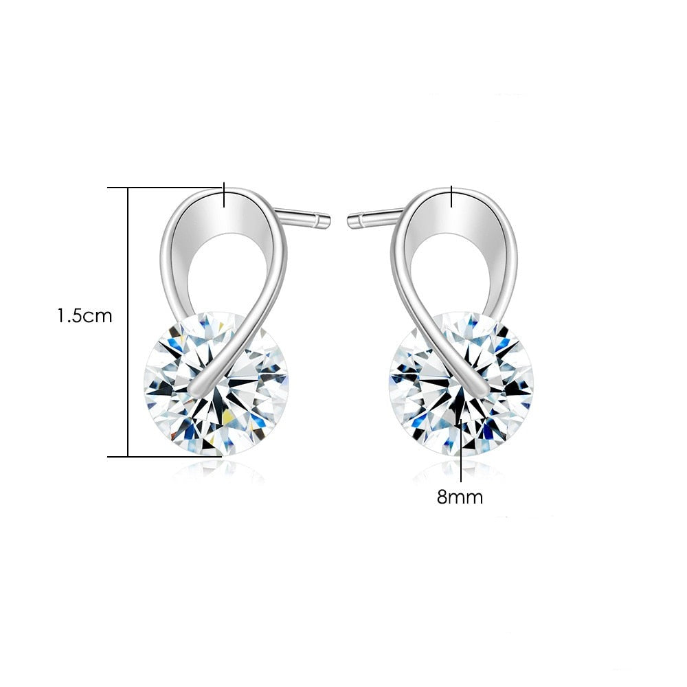 Cubic Zirkonia Ohrringe 0 Stella Brillante Jewellery   