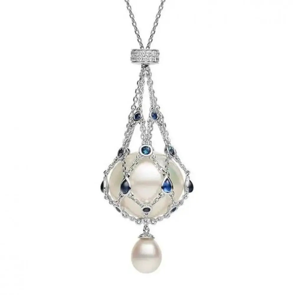 -20% Kristall Perlenketten Halsketten Stella Brillante Jewellery Blau  