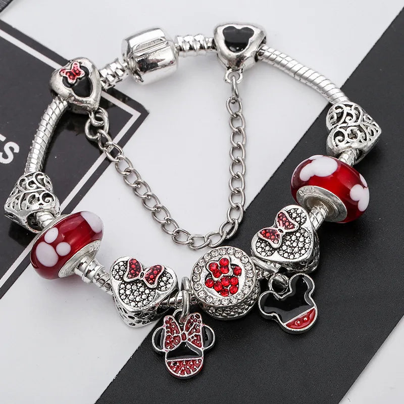 -20% Mickey Minnie Armband Mickey Minnie Armband Stella Brillante Jewellery C 16cm 