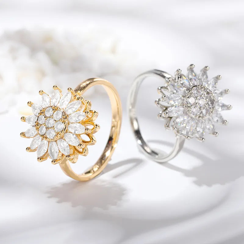 -20% Drehblüten Edelweiss Ring Rings Stella Brillante Jewellery Gold  