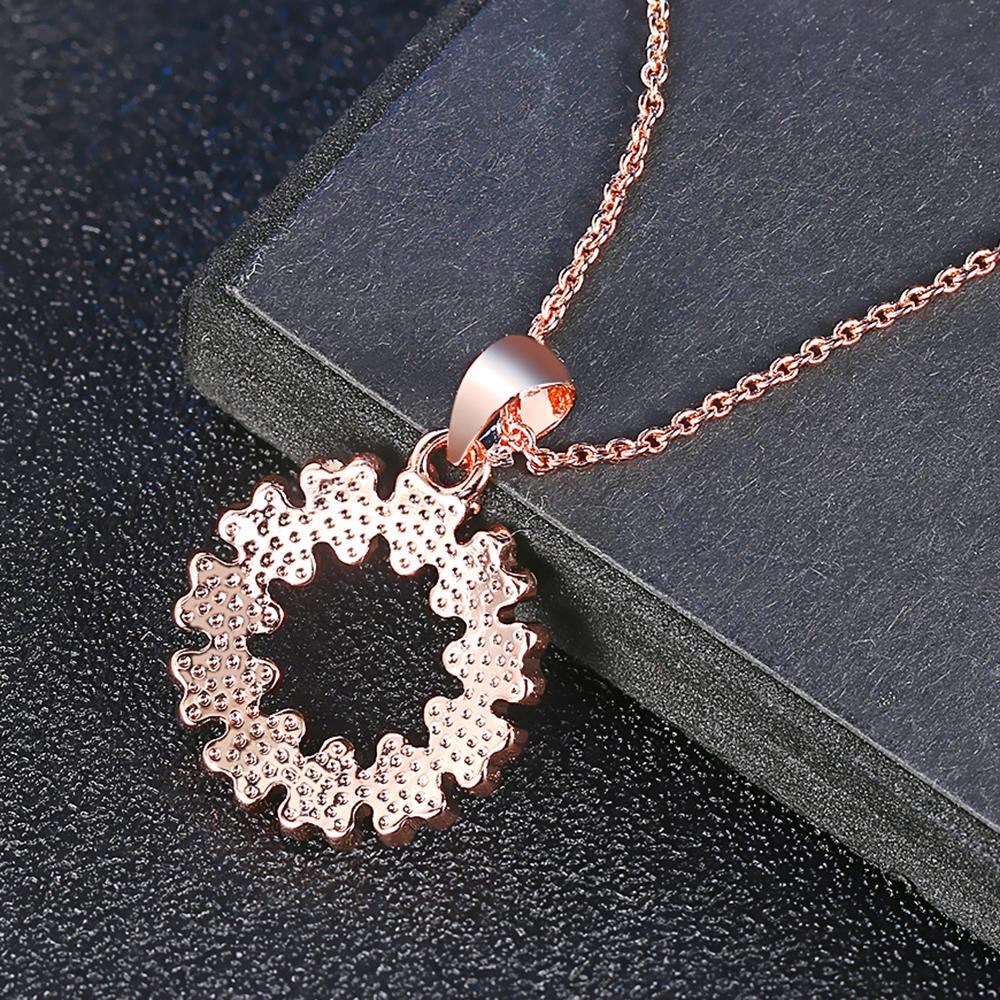 Elegante Blume Zirkonia Halskette 0 Stella Brillante Jewellery   