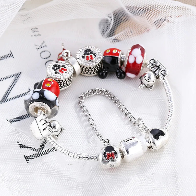 -20% Mickey Minnie Armband Mickey Minnie Armband Stella Brillante Jewellery   