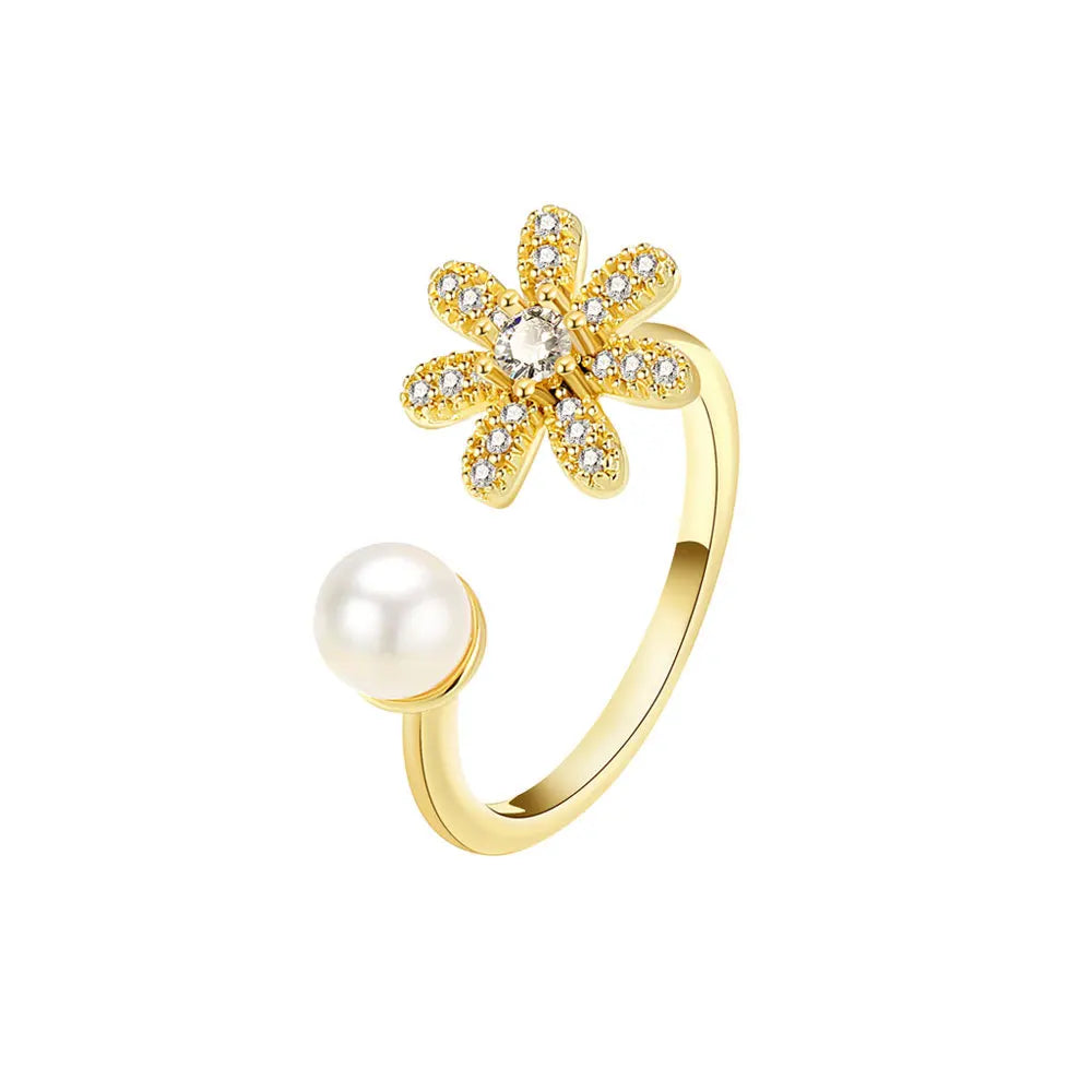 -20% Perlen Angst Ring  Stella Brillante Jewellery R179  