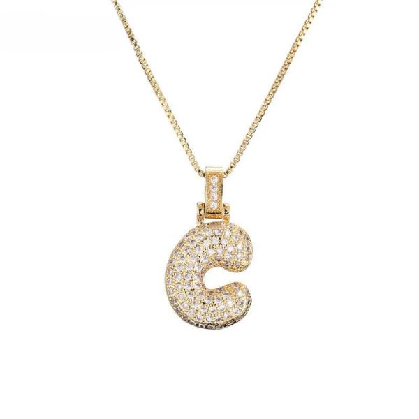 -20% Initialen Anhänger Halskette Initialen Anhänger Halskette Stella Brillante Jewellery C  