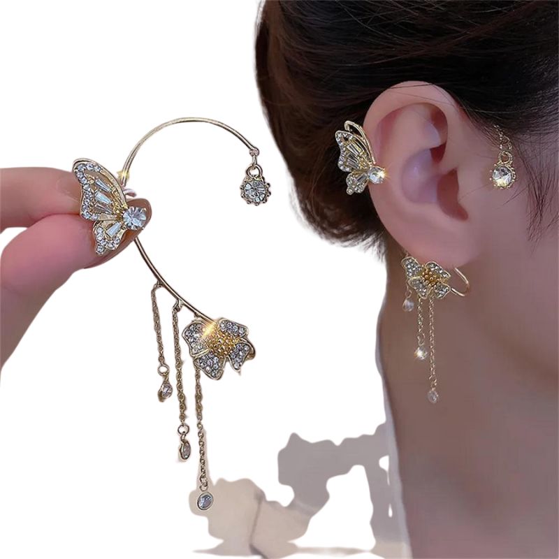 -20% Schmetterling Ohrringe - Ohrmanschette Earrings Stella Brillante Jewellery   