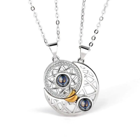 LingoLove Halsketten Necklace Stella Brillante Jewellery Silber  