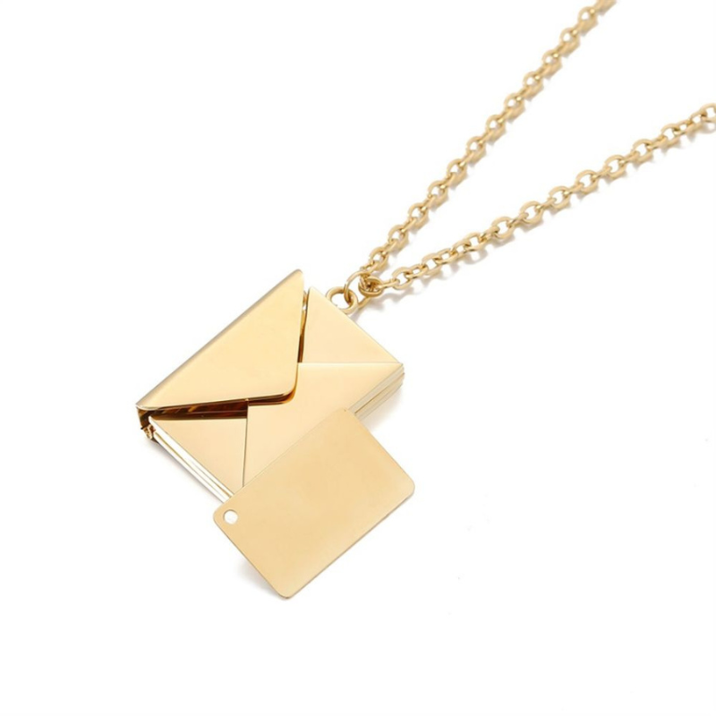 Liebesbrief Halskette Necklace Stella Brillante Jewellery Gold  